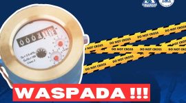 Imbauan PAM Tirta Karajae kota Parpare, Sulsel tentang waspada pencurian meteran air