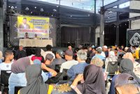 Anggota DPRD Parepare, Hamran Hamdani saat menyerap aspirasi warga melalui reses yang digelarnya