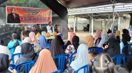 Anggota Dewan Perwakilan Rakyat Daerah (DPRD) Kota Parepare, Sulawesi selatan, asal partai Hanura Sri Tanti Mariani Nasrah serap aspirasi warga