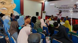 Anggota DPRD Kota Parepare, Sulawesi selatan, Asmawati Zainuddin menggelar temu konstituen