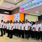 Pelantikan pengurus baru Asokot PSSI Parepare masa bakti 2024-2028 di Auditorium Bj Habibie kota Parepare, Senin (16/6/2025)