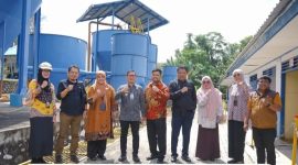 Tim Verifikasi Lapangan Top 5 SSIC turun langsung ke pengelolaan Air Baku Salo Karajae kota Parepare untuk melakukan verifikasi 