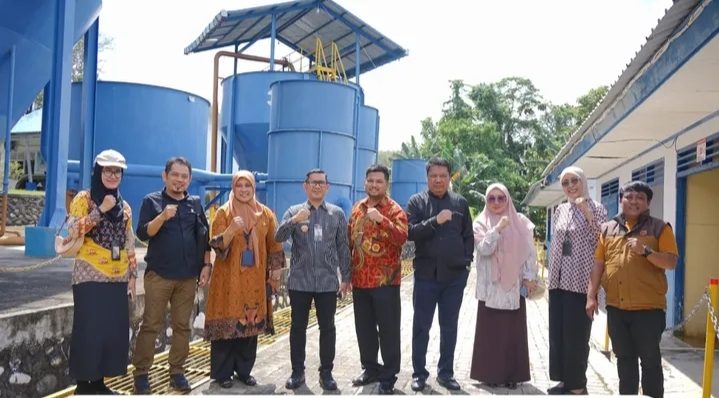 Tim Verifikasi Lapangan Top 5 SSIC turun langsung ke pengelolaan Air Baku Salo Karajae kota Parepare untuk melakukan verifikasi 