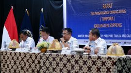 Imigrasi kelas II TPI Parepare, Sulawesi selatan, menggelar rapat bersama Tim Pengawasan Orang Asing (TIMPORA) tahun anggaran 2025 di kabupaten Soppeng, Sulawesi selatan