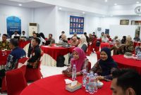 Suasana kegiatan Sosialisasi Peningkatan Kompetensi Pengelolaan Arsip Dinamis Berbasis Digital melalui Aplikasi SRIKANDI, Jumat, 11 Juli 2025.