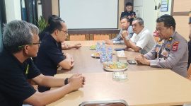 Jajaran Polsek KPN Polres Parepare, melakukan kunjungan ke kantor Bea Cukai Parepare perkuat sinergitas antar instansi