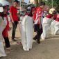 Suasana lomba yang dilakukan manajemen Klinik Mulia Medica