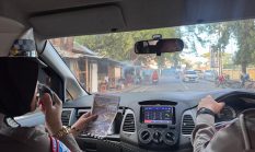 Sat Lantas Polres Parepare Edukasi Warga Hindari Pelanggaran Lalu Lintas Melalui Penerangan Keliling
