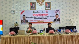 kegiatan penguatan moderasi beragama untuk kalangan guru dan peserta didik di Madrasah Aliyah Negeri (MAN) Kabupaten Pinrang, Sulawesi selatan