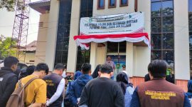 Suasana pelepasan petugas khusus yang telah dibentuk oleh BKD untuk melakukan pendataan ulang PBB