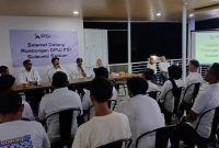 Suasana konsolidasi yang dipimpin langsung ketua DPW PSI Sulsel Muammar Ferirae Gandi Rusdi di kota Parepare