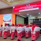 Suasana pelantikan pengurus DPC PIM Parepare, di gedung Auditorium kota Parepare, Rabu, 27 Agustus 2025 