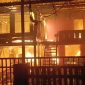 Kondisi rumah terbakar di Jaln Menara kota Parepare