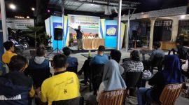 Ketua DPRD Parepare, Kaharuddin Kadir saat memaparkan dalam rangka reses