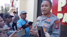 Kapolres Parepare, AKBP. Indra Waspada Yuda, saat diwawancarai 