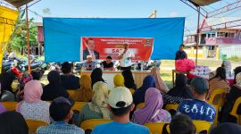 Anggota DPRD Parepare, Sappe saat memberikan penjelasn dalam resesnya