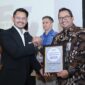 Jasa Raharja menerima penghargaan khusus dari Indonesia National Air Carriers Association (INACA) dalam rangka Hari Ulang Tahun ke-55 INACA