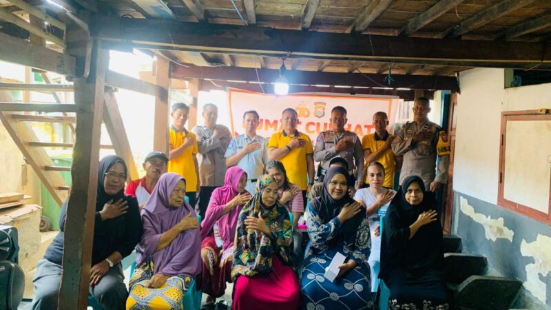 Suasana sosialisasi jumat curhat