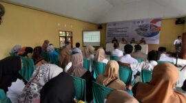 Suasana kegiatan intensifikasi keselamatan transportasi berbasis domisili korban melalui pemberdayaan aparatur kecamatan, lurah dan desa