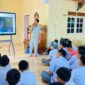 PT Jasa Raharja Cabang Parepare melaksanakan kegiatan Program Pengajar Peduli Keselamatan Lalu Lintas (PPKL) di UPT SMA Negeri 4 Pinrang, Kabupaten Pinrang, Sulawesi selatan. Selasa, 11 November 2025.