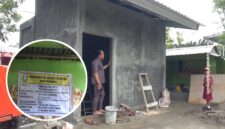 Anggota komisi II DPRD Parepare, Sappe saat melakukan Inspeksi mendadak (SIdak) di proyek pembangunan WC SDN 3 Parepare dengan nilai proyek 166.500 ribu rupiah