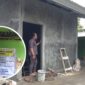 Anggota komisi II DPRD Parepare, Sappe saat melakukan Inspeksi mendadak (SIdak) di proyek pembangunan WC SDN 3 Parepare dengan nilai proyek 166.500 ribu rupiah