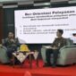 Sosialisasi Peningkatan Kompetensi ASN dengan mengusung tema “Penguatan Etika, Disiplin, dan Kinerja ASN”, di Aula Kantor Imigrasi Kelas II TPI Parepare, Kamis 13 November 2025 