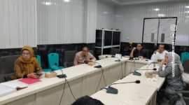 Suasana saat RDP komisi II DPRD Parepare terkait proyek pembangunan toilet sekolah yang menjadi sorotan di kota Parepare