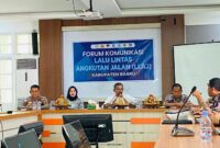 Jasa Raharja Cabang Parepare menginisiasi pelaksanaan Forum Komunikasi Lalu Lintas dan Angkutan Jalan (LLAJ) Kabupaten Barru 