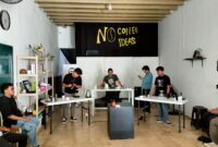 Suasana lomba Fun Battle dalam event ROKFest 2025 di Rumah Olah Kopi 