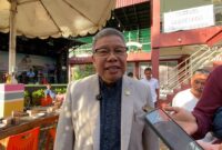 Anggota Komisi II DPR RI, Taufan Pawe saat diwawancarai