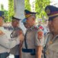 Kapolres Parepare, Akbp. Indra Waspada Yuda memimpin sertijab