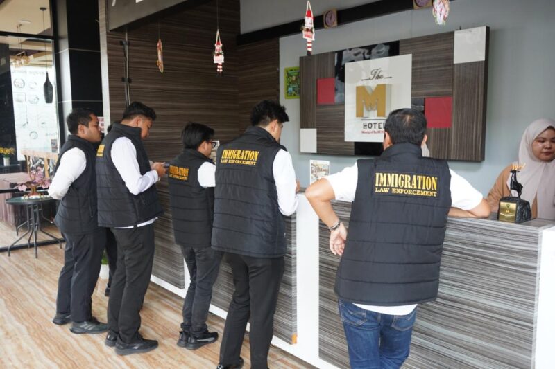 Kantor Imigrasi Kelas II TPI Parepare, Sulawesi selatan, melaksanakan Operasi “WIRAWASPADA” 