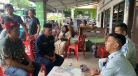 Pihak Jasa Raharja setempat mendatangi korban kecelakaan Kereta Api dan Mini Bus di tebing Tinggi Sumatera Utara