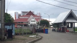 Suasana kampus Institut Teknologi Habibie (ITH) Parepare