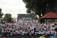 Suasana Halalbihalal keluarga besar alm. H. Usman Balo