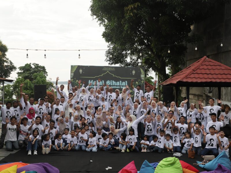 Suasana Halalbihalal keluarga besar alm. H. Usman Balo