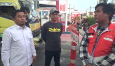 Wali kota Tasming Hamid saat memantau SPBU di Soreang