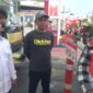Wali kota Tasming Hamid saat memantau SPBU di Soreang