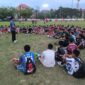 Para peserta seleksi saat menerima pengarahan dari panitia di lapangan Andi Makkasau kota Parepare, Sulsel