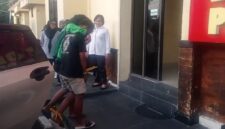 Pelaku bawa kabur remaja putri digelandang di Mapolres Parepare