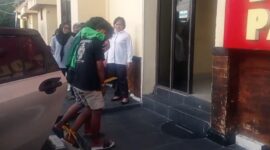 Pelaku bawa kabur remaja putri digelandang di Mapolres Parepare