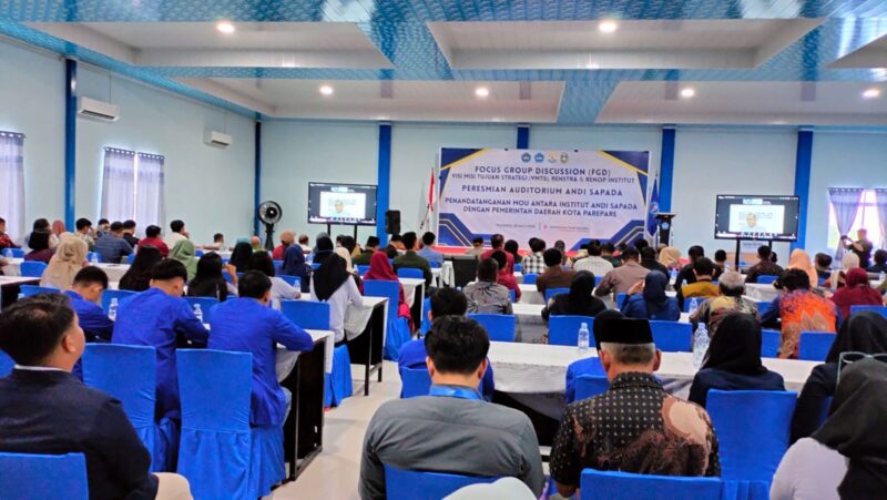 Suasana FGD di kampus IAS Parepare