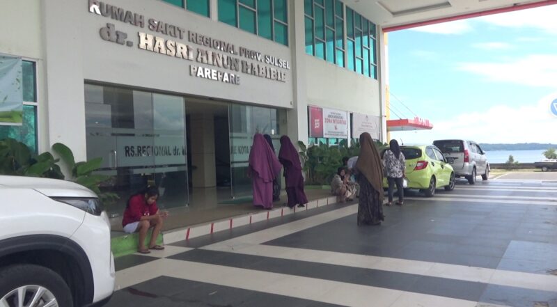 Suasana di RS dr. Hasri Ainun Habibie kota Parepare