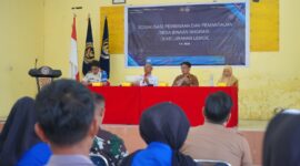 Suasana sosialisasi TPPO yang digelar Imigrasi kelas II TPI Parepare