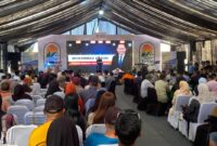 Suasana saat launching Fairus Zamzam