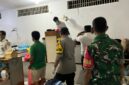 Aparat gabungan saat melakukan sidak di dalam kamar hunian lapas kelas IIA Parepare