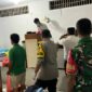 Aparat gabungan saat melakukan sidak di dalam kamar hunian lapas kelas IIA Parepare