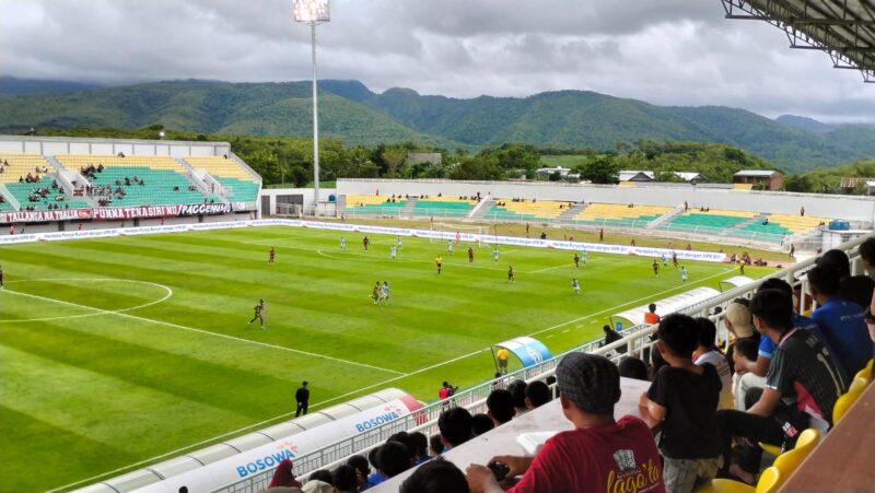 Suasana di stadion Bj Habibie Parepare, sebagai Home Base PSM Makassar