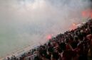 Suasana kericuhan saat laga kandang PSM Makassar vs Persib Bandung